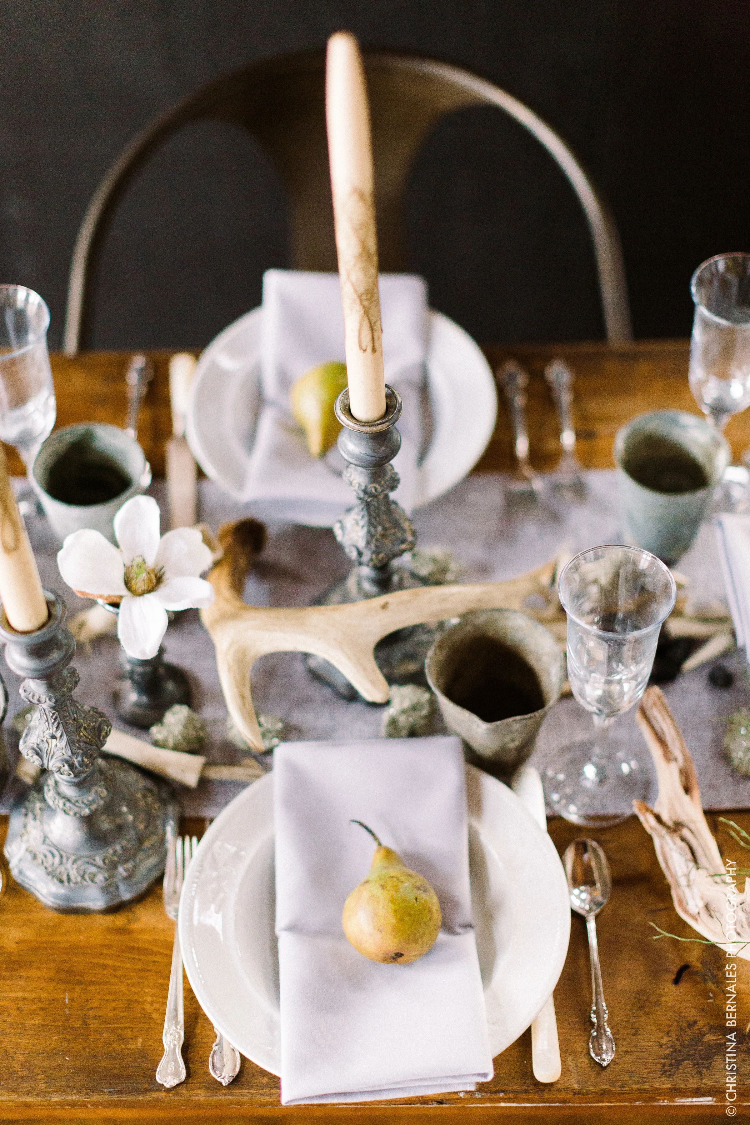 Nectar & Root Floral Designs_Vermont Wedding Flowers_February_Riverside Farm_Pittsfield VT_ antlers magnolias anemones ranunculus amaryllis spirea garden roses_Baroque 14.jpg