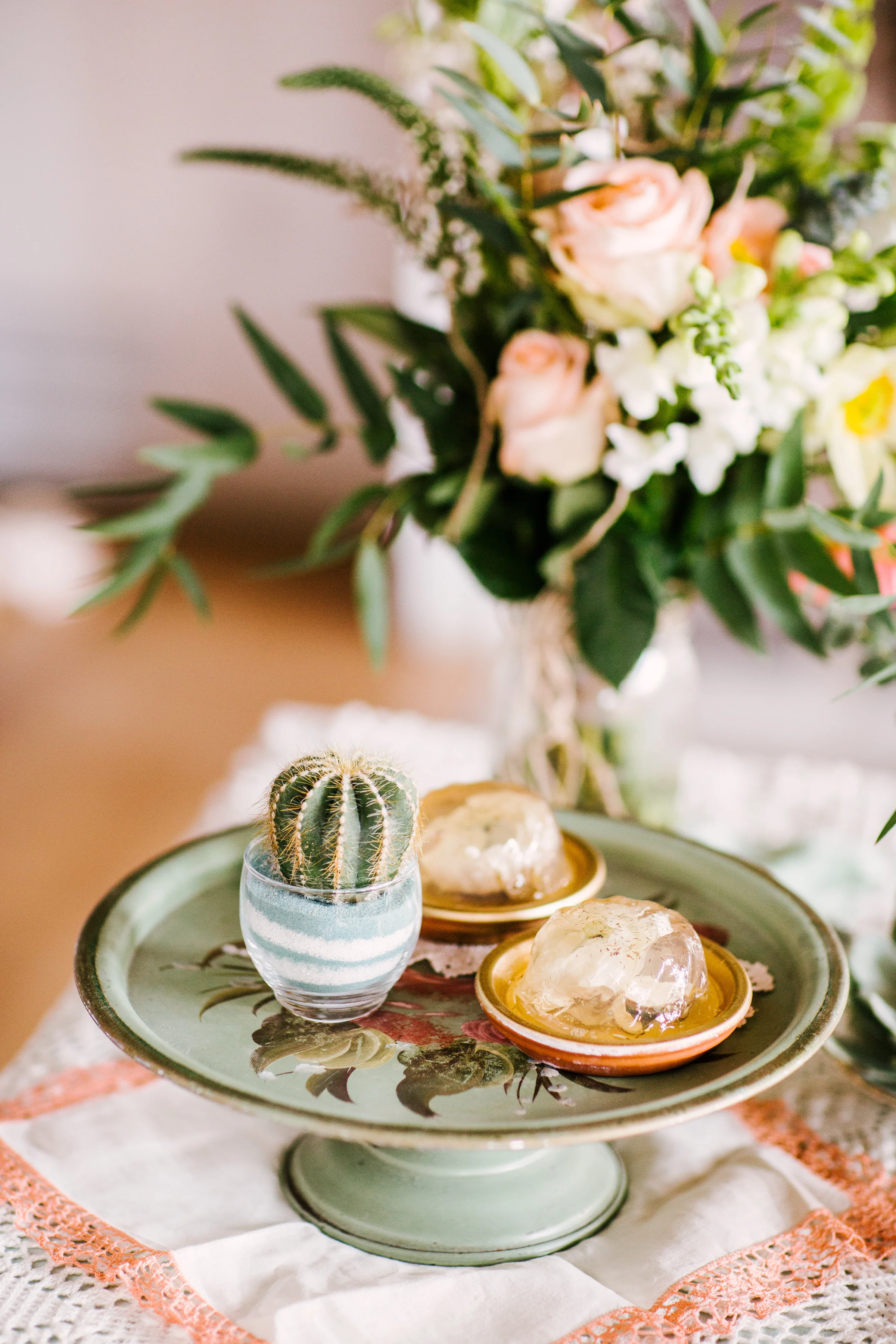 Nectar & Root Floral Designs_Vermont Wedding Flowers_March Wedding_Burlington City Arts_Burlington VT_ garden roses larkspur poppies succulents cactus_Aztec 5.jpg