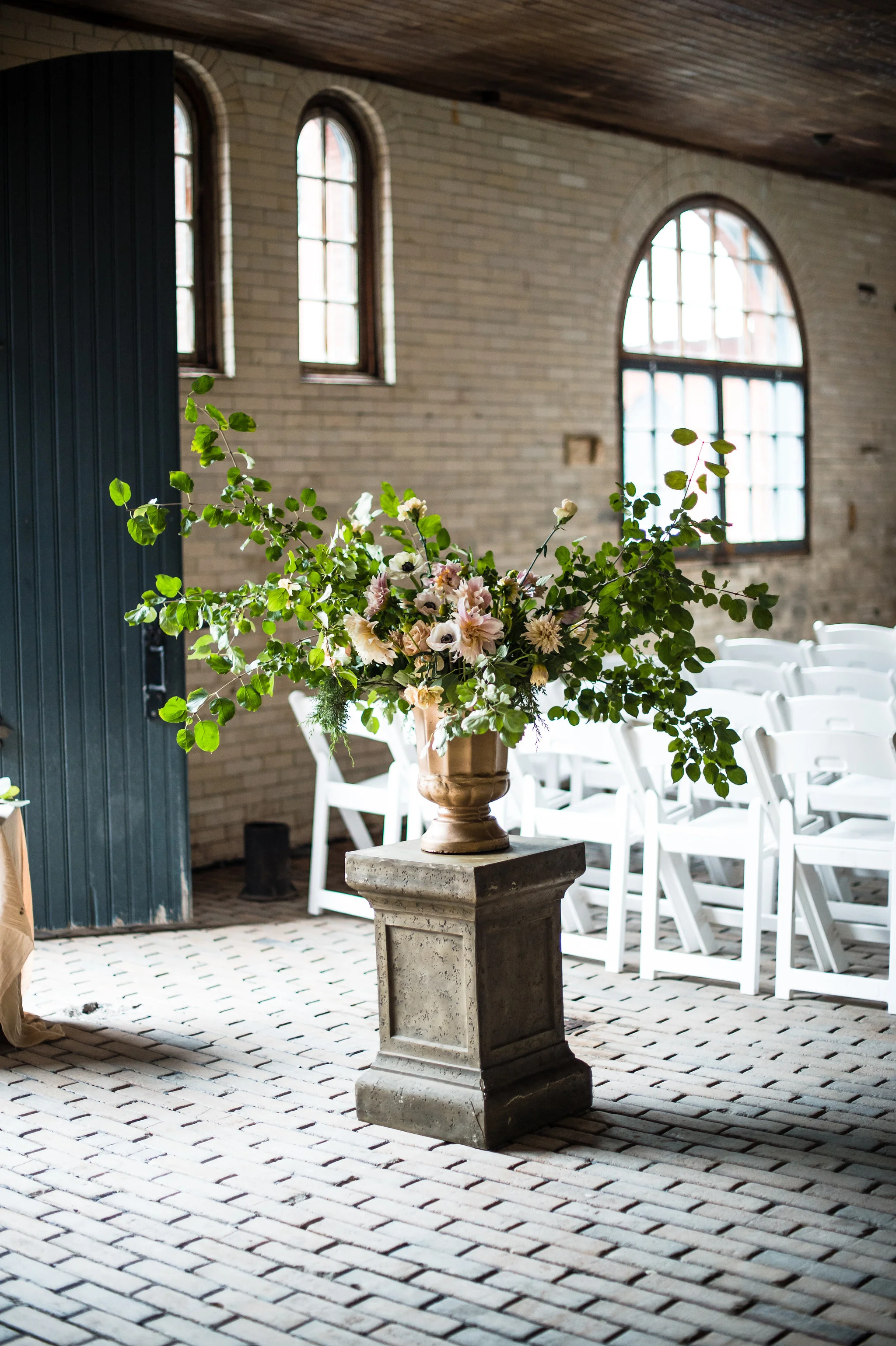 Wedding Ceremony Flower Arrangements In Burlington Vt