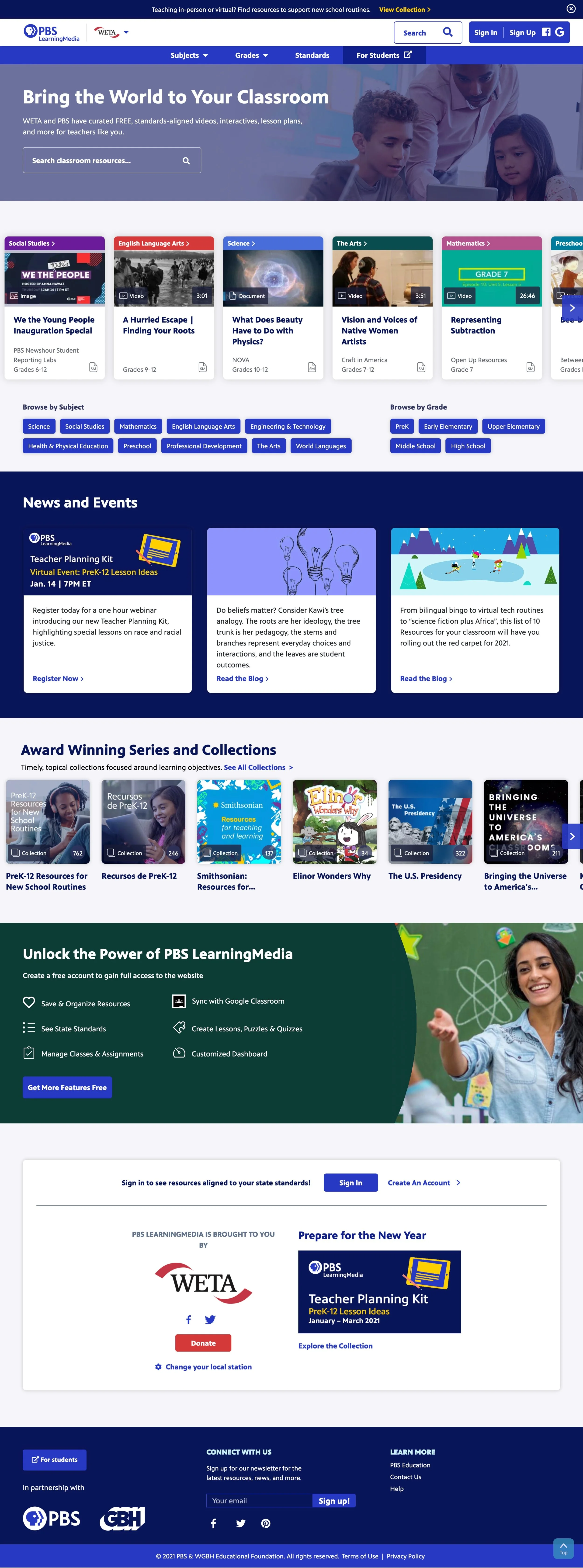 PBS LearningMedia Home Design