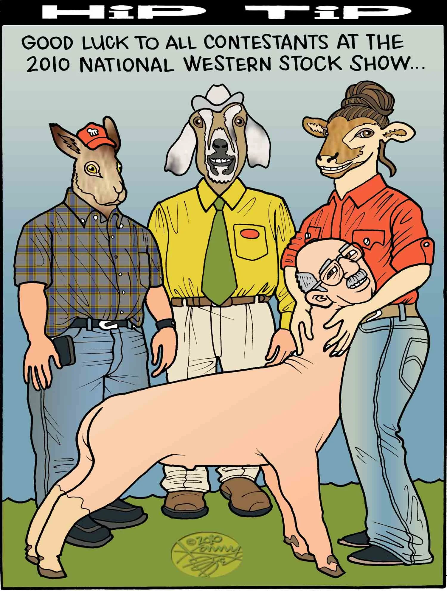 Contestants of the National Western Stock Show