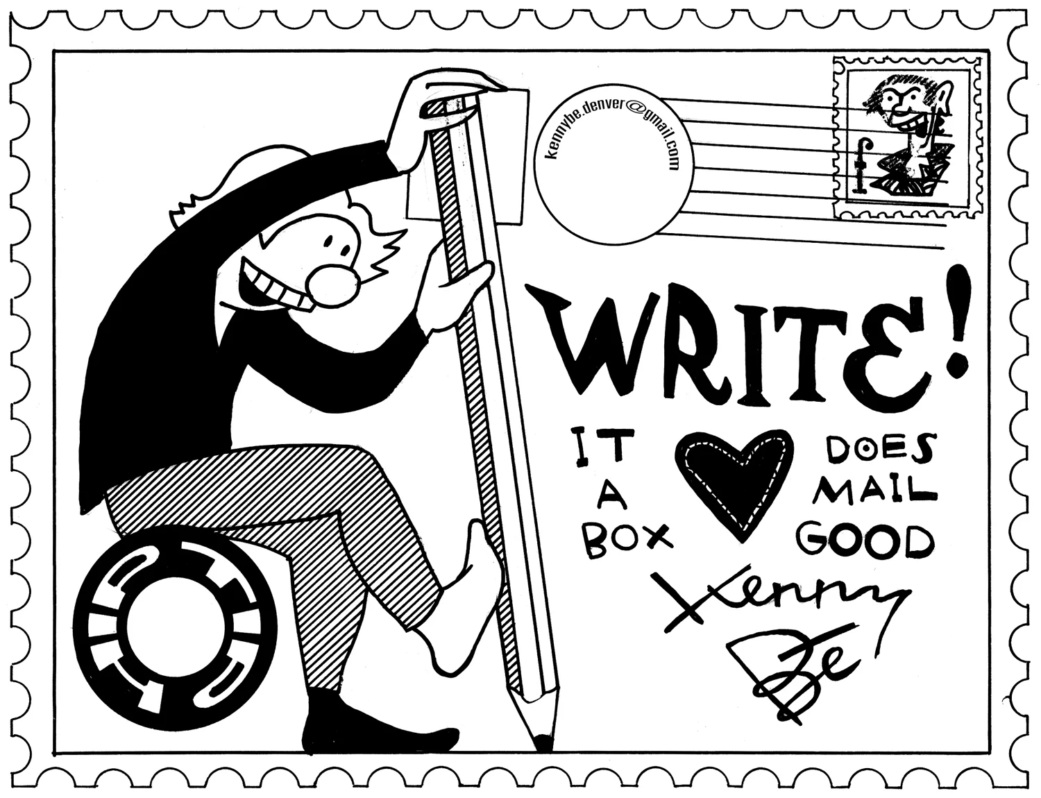 Write it does a Mail Box Good Kenny Be Contact.jpg