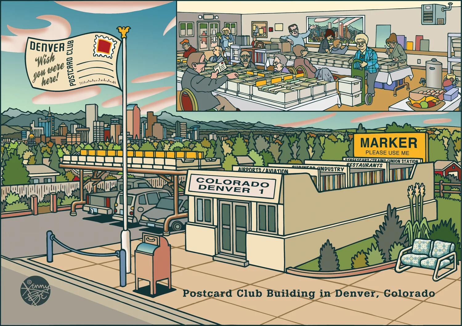 Denver Postcard Club
