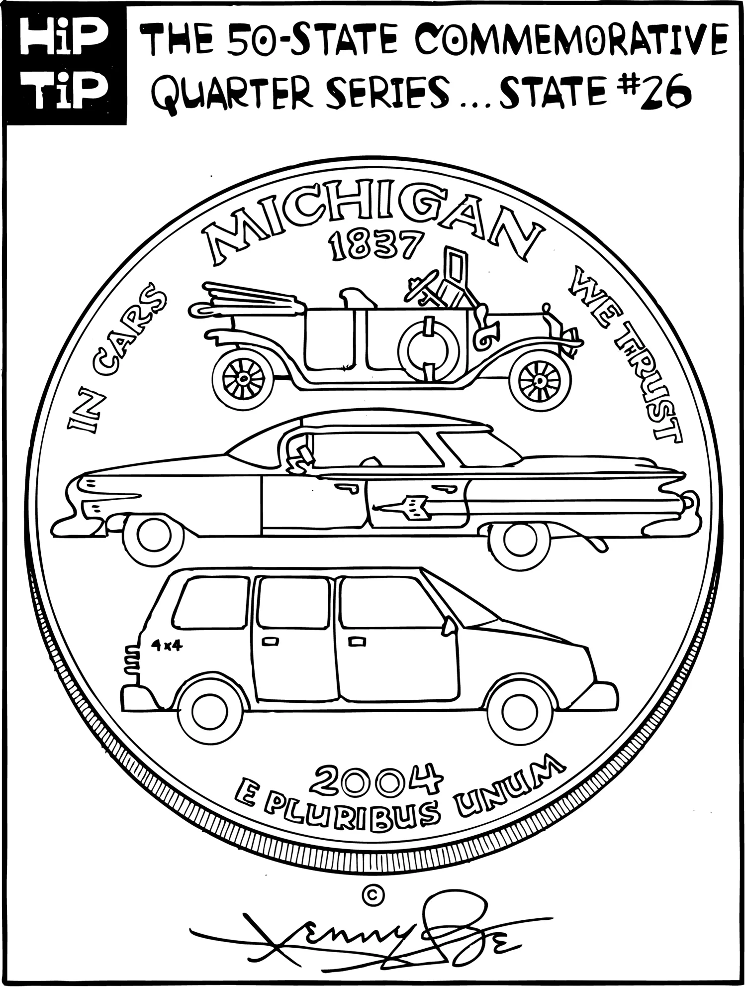 Michigan State Commemorative Quarter