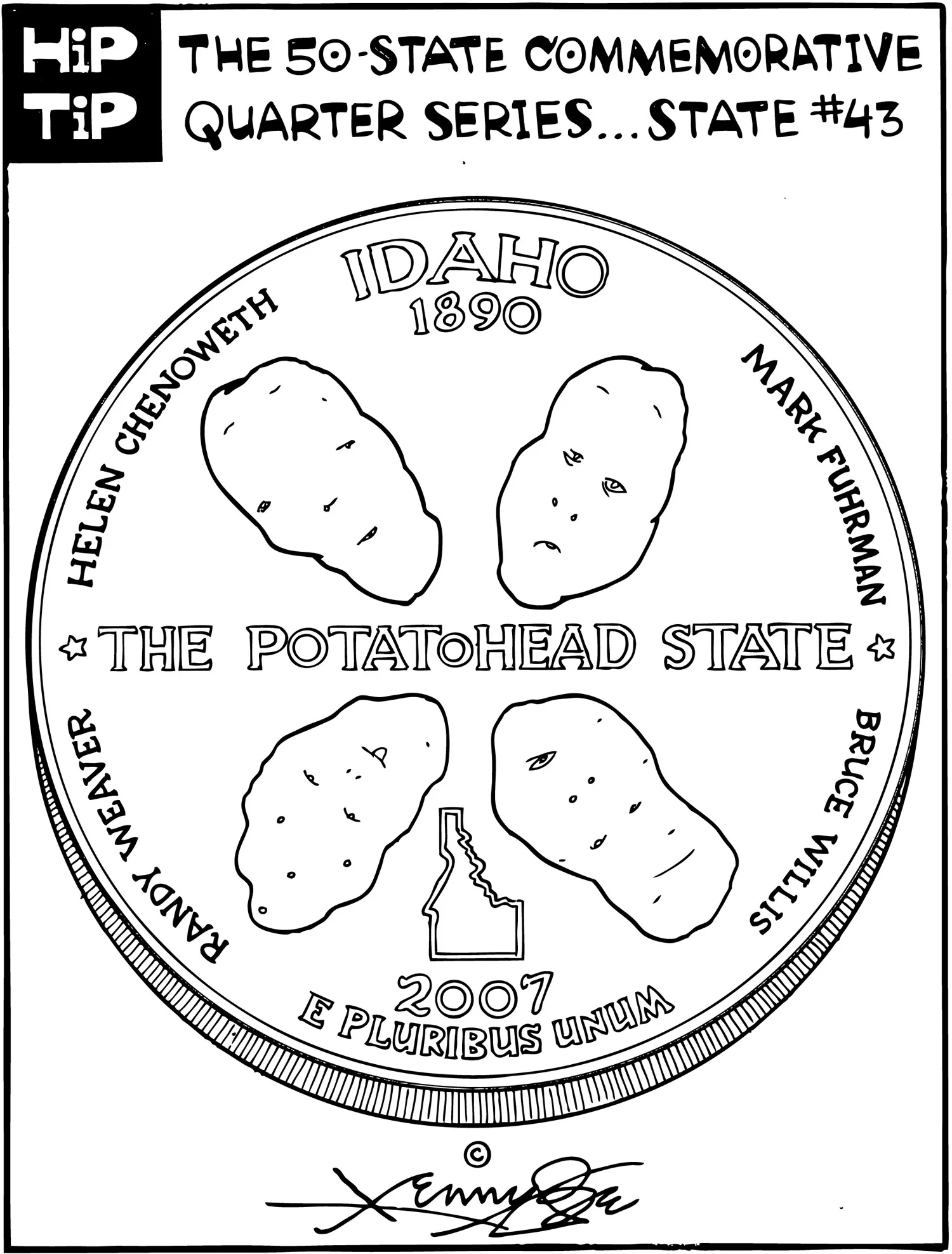 Idaho State Commemorative Quarter
