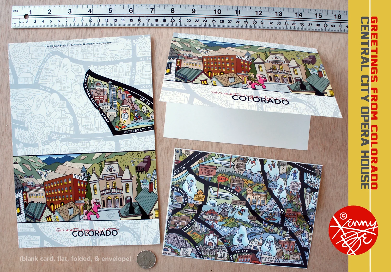 Greetings From Colorado - Central City