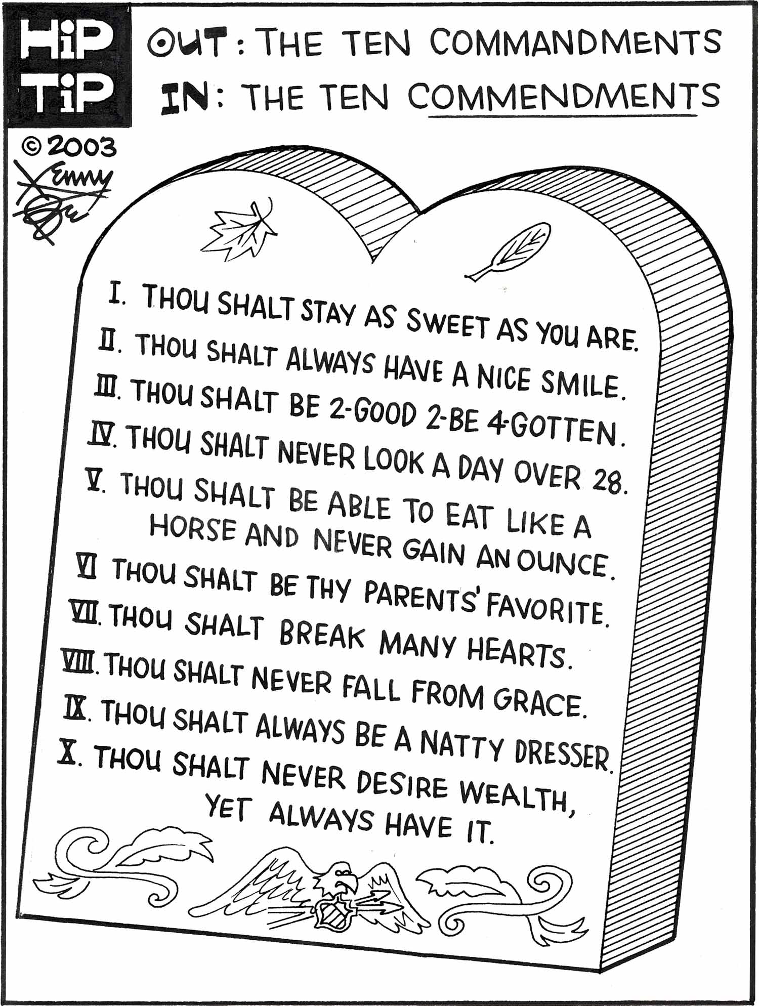 Ten Commendments