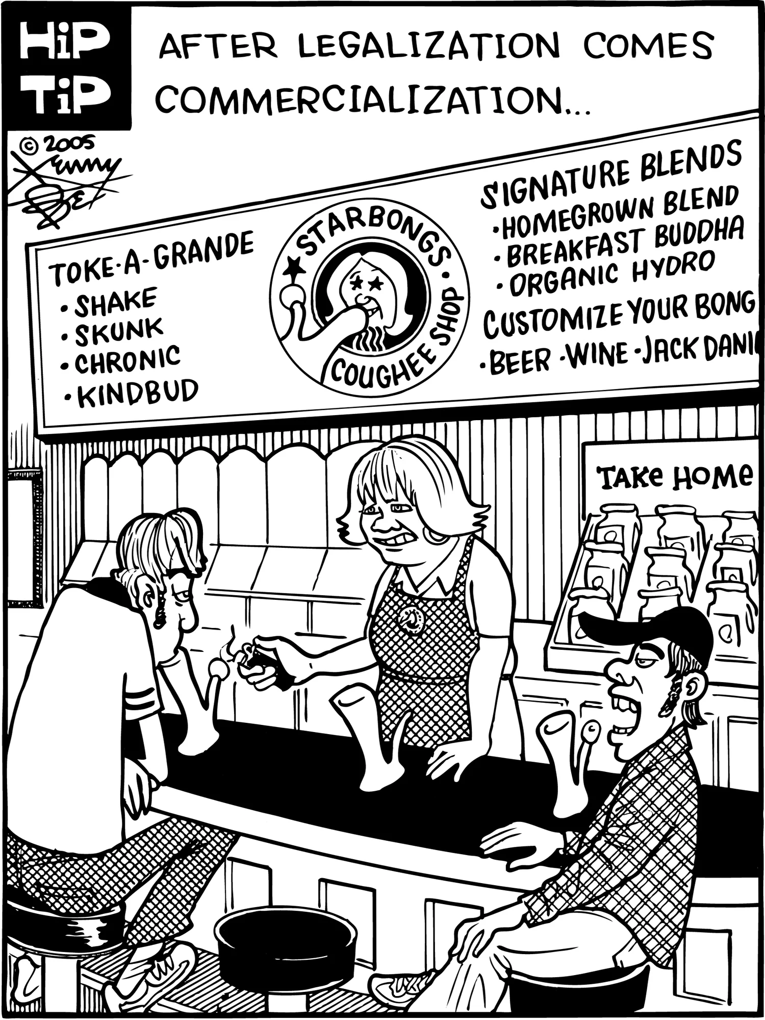 Starbongs Coughee Shop