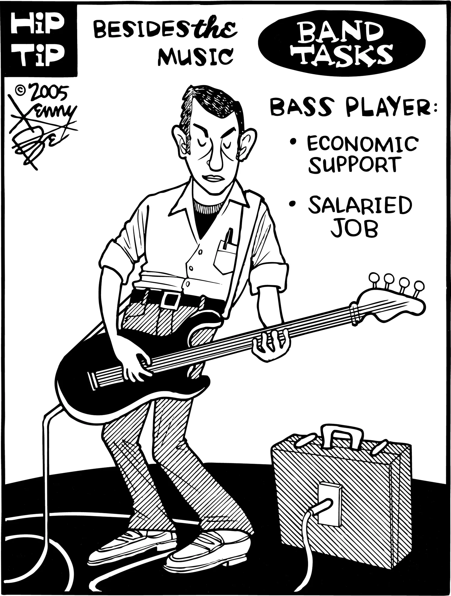 Besides the Music: Band Tasks