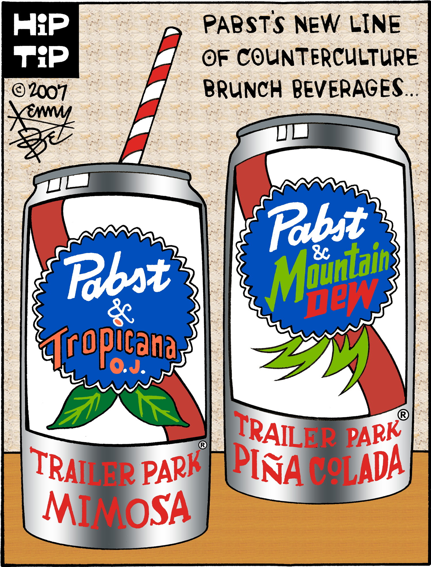 Pabst's Brunch Beverages