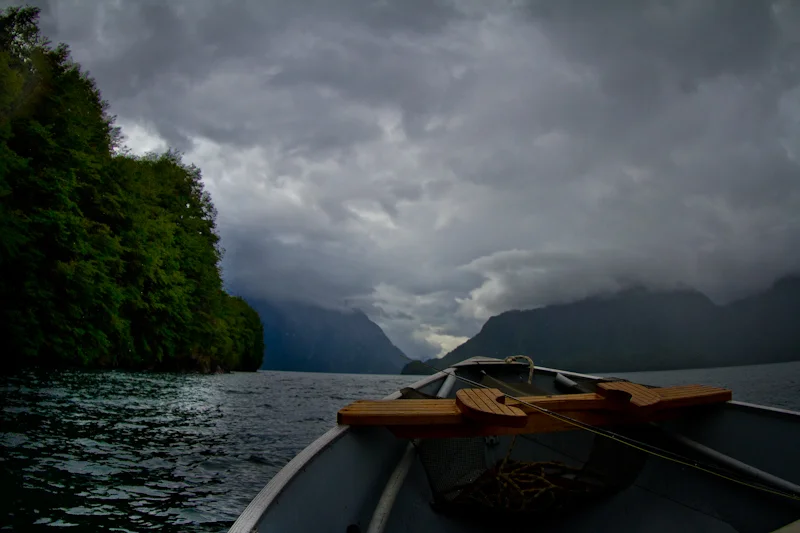  Stormy days on Lago Yelcho.