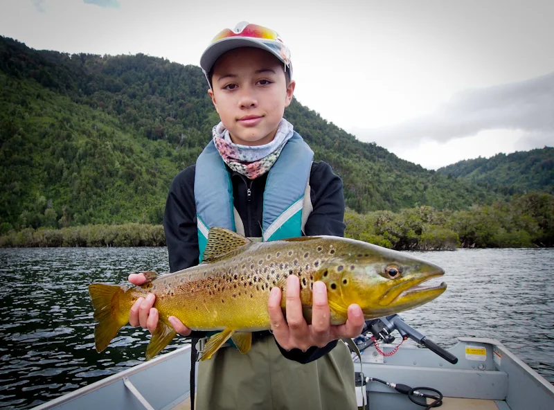 Teddy with one of his great Browns from today.