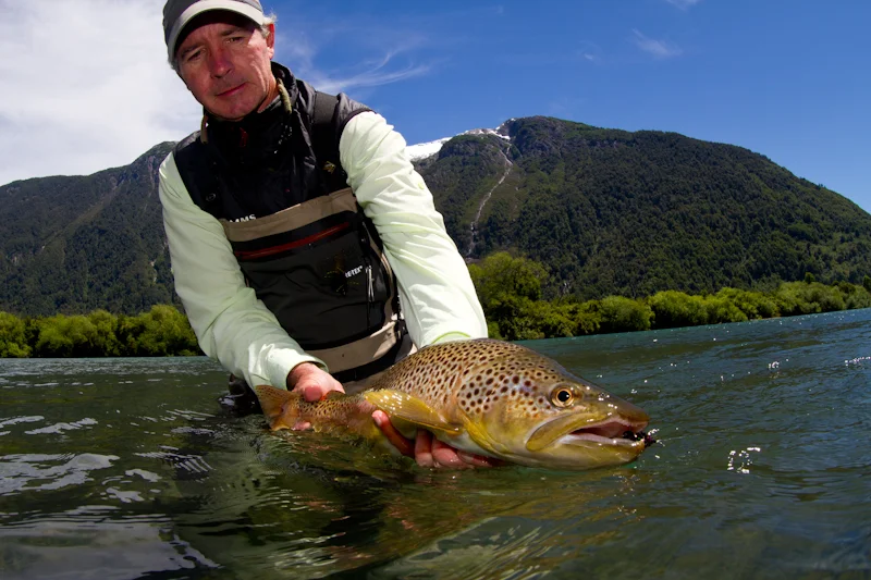 Gonzalo Cortez with a Futalafu brown.