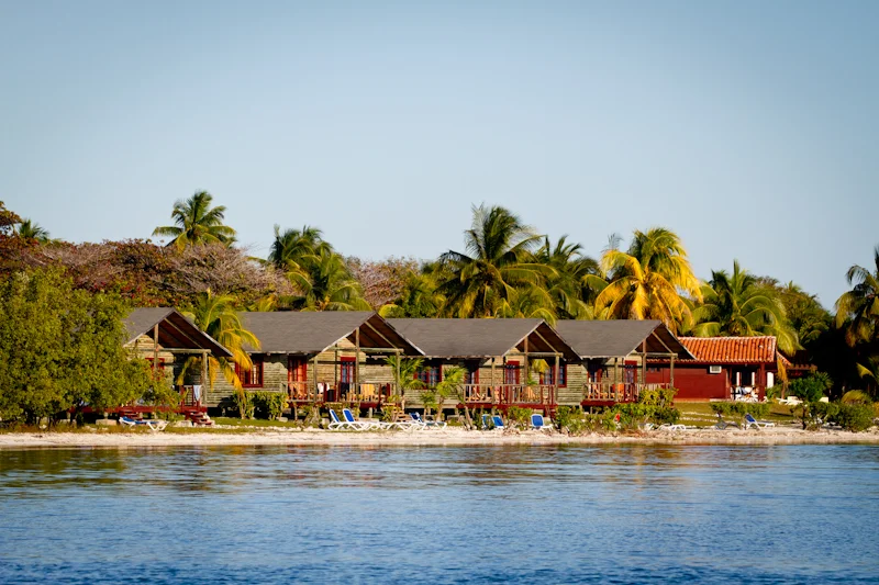 Villa Marinera near the boat marina and launch point. 