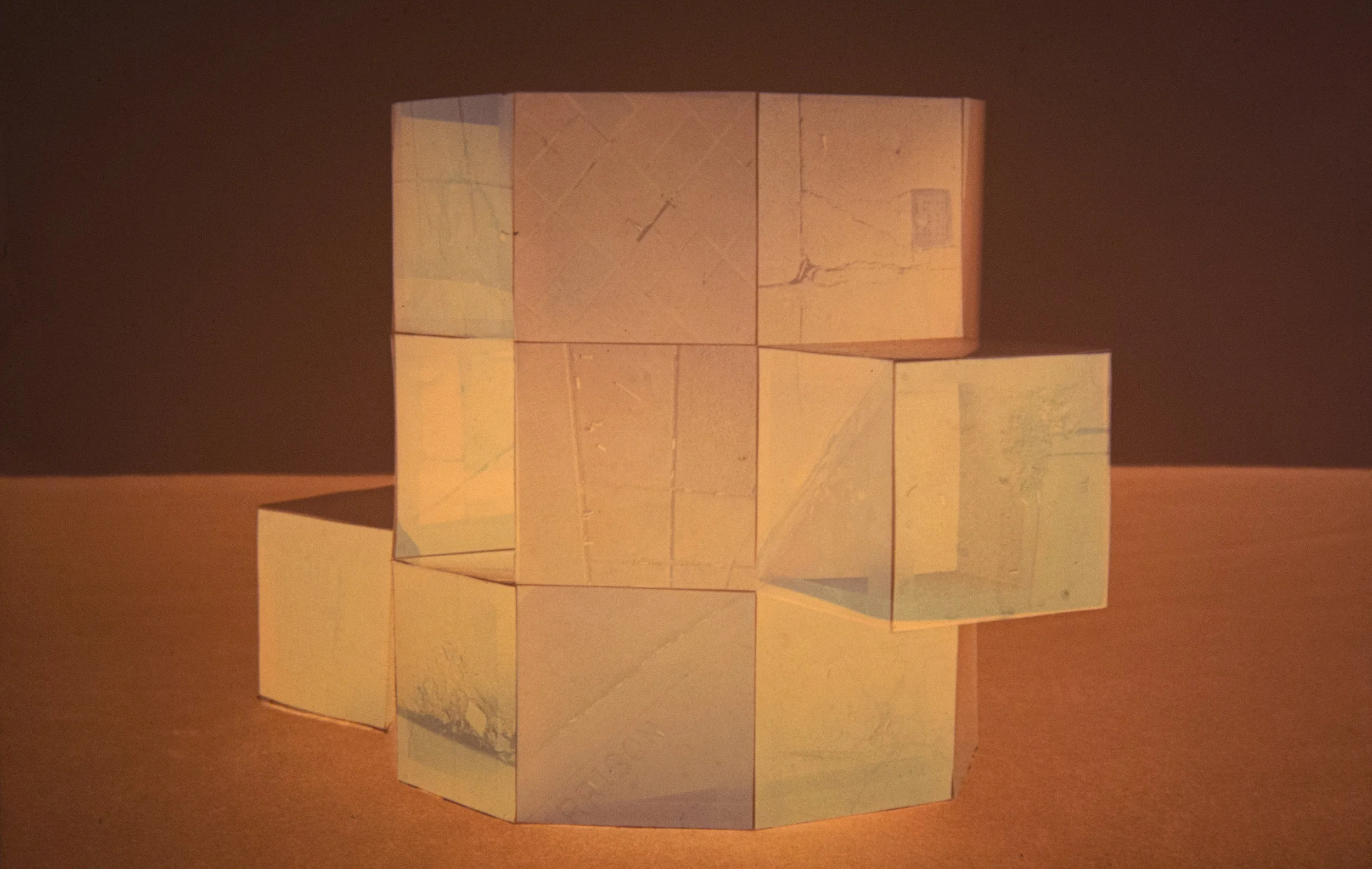 We Line Our Foundations With Cigarette Butts (slide 2), Double Negative Projection, 2017