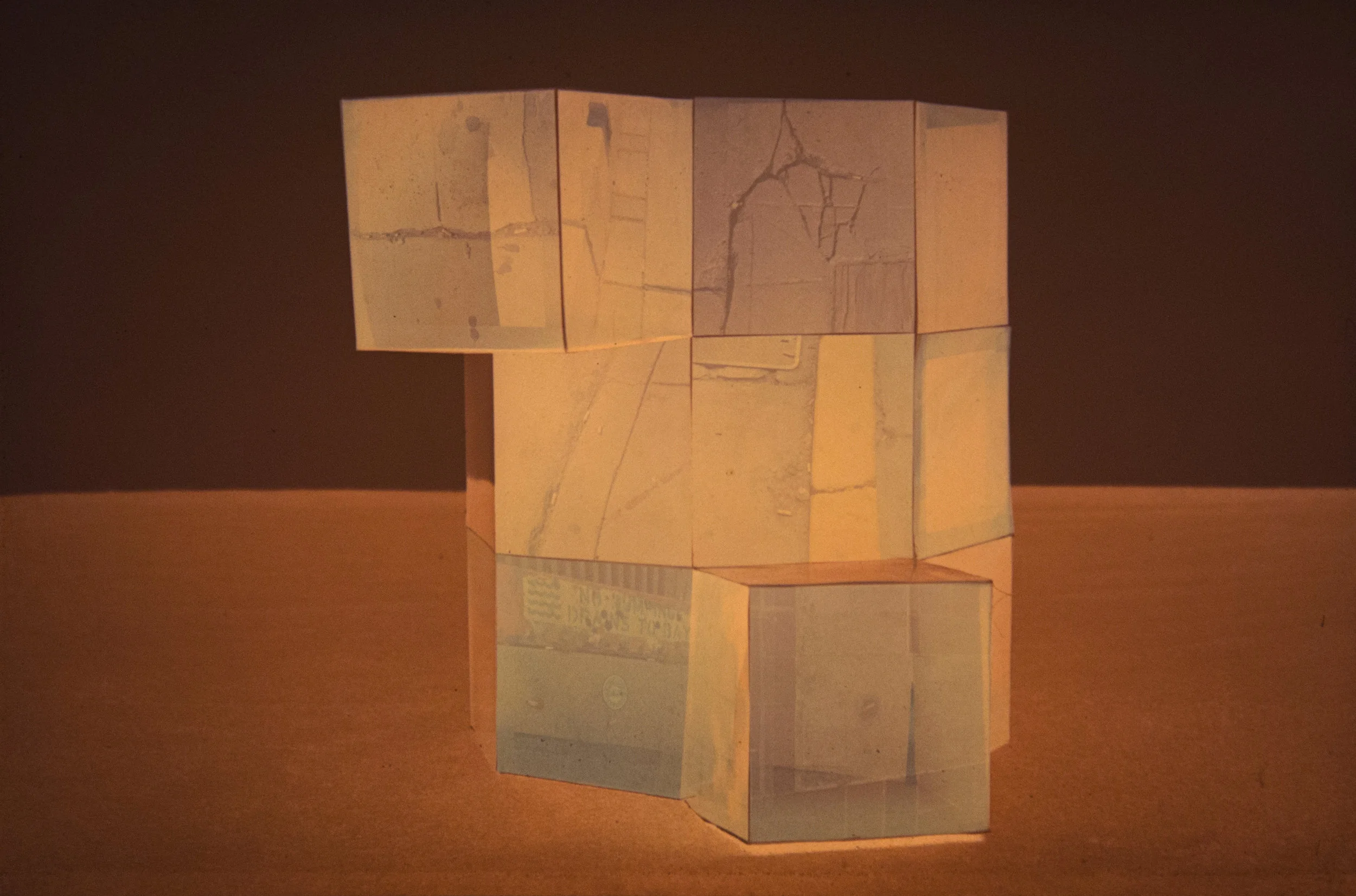 We Line Our Foundations With Cigarette Butts (slide 8), Double Negative Projection, 2017