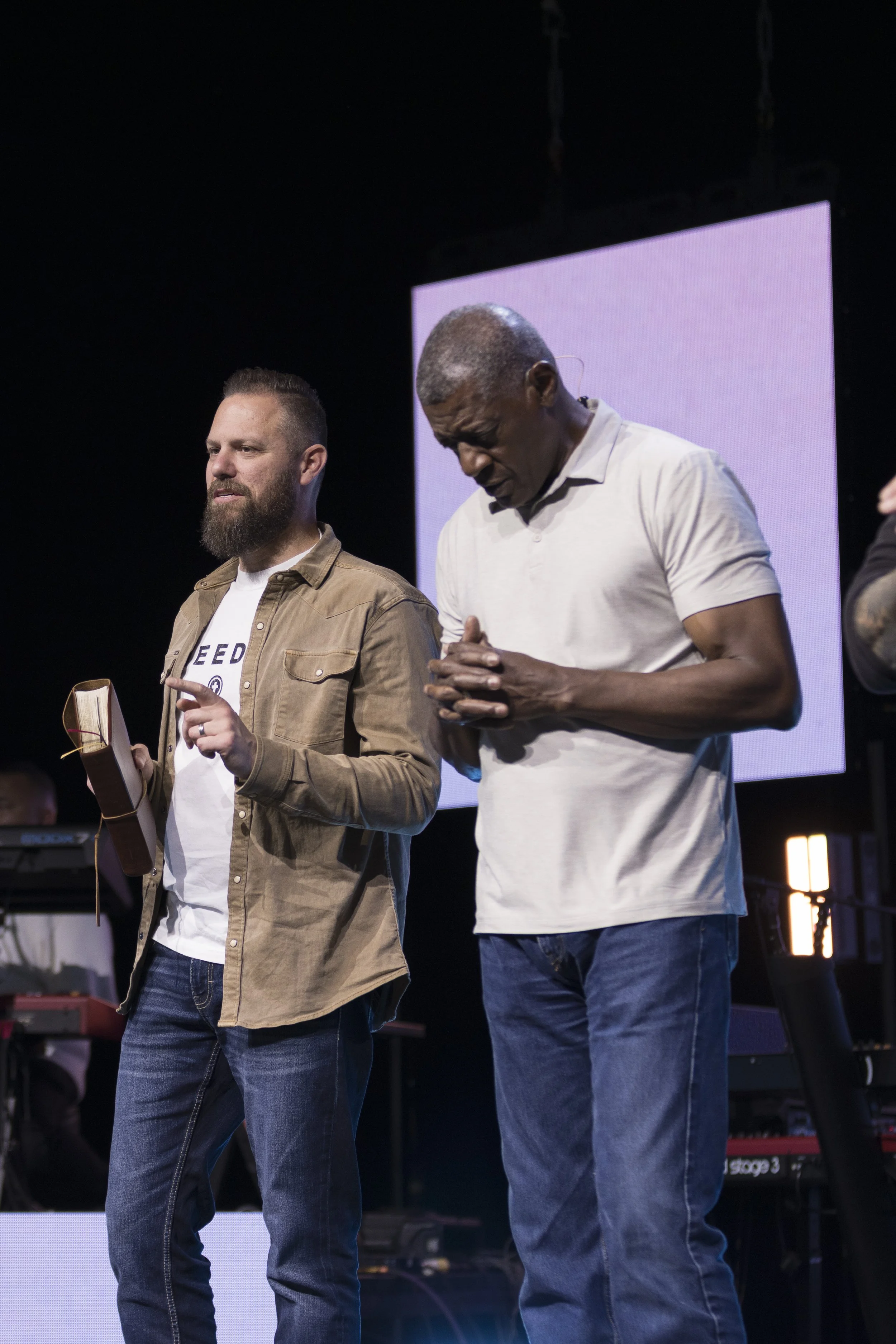 Josh Blevins and Al Pittman