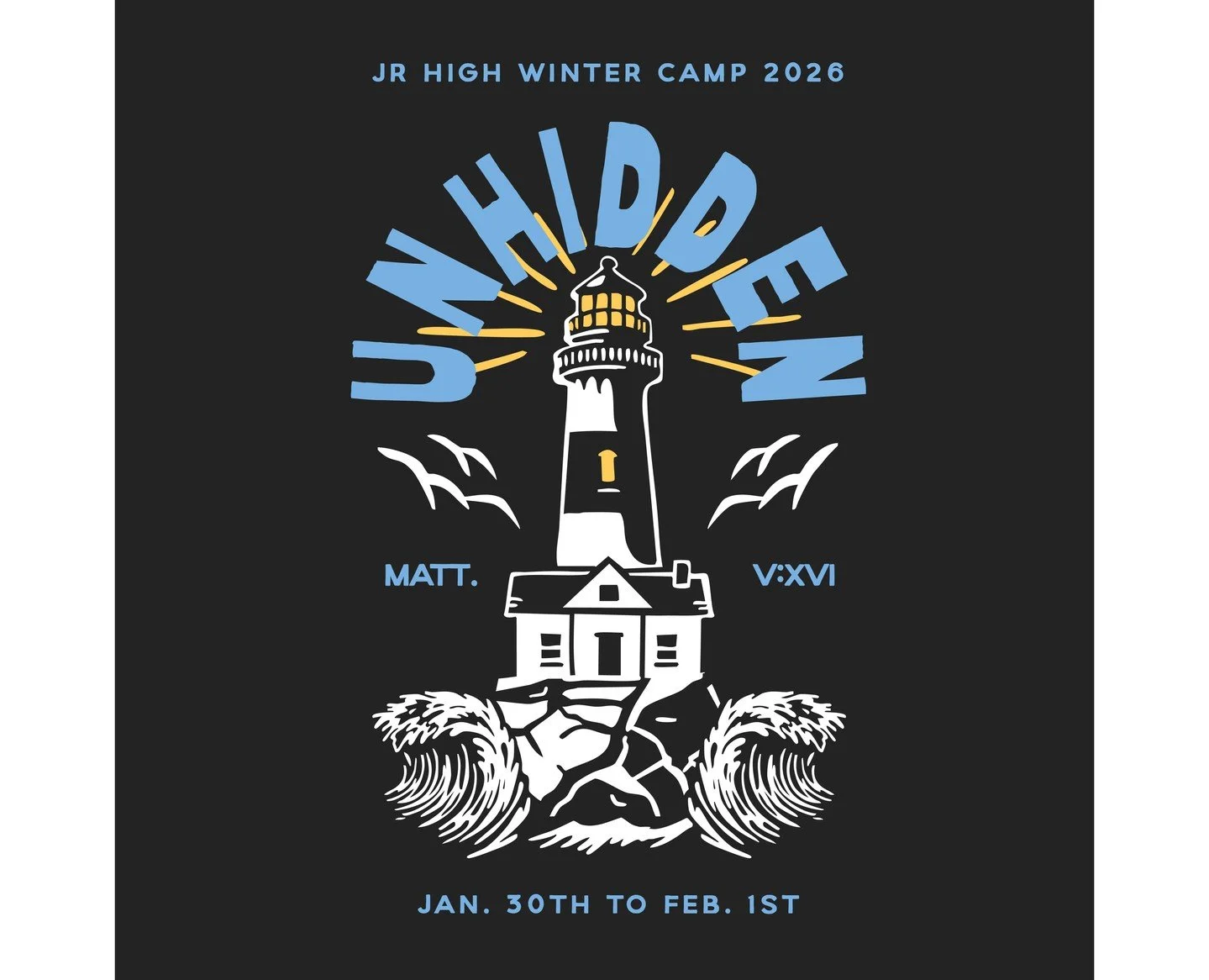 Winter Camp 2025 is officially open! ❄️
This year we&rsquo;re going UNHIDDEN as we learn how to shine for the Lord (Matt. 5:16).
Join us Jan 30&ndash;Feb 1 for a weekend of worship, the Word, fellowship, and snow!
Sign up outside the ROOTS room this 