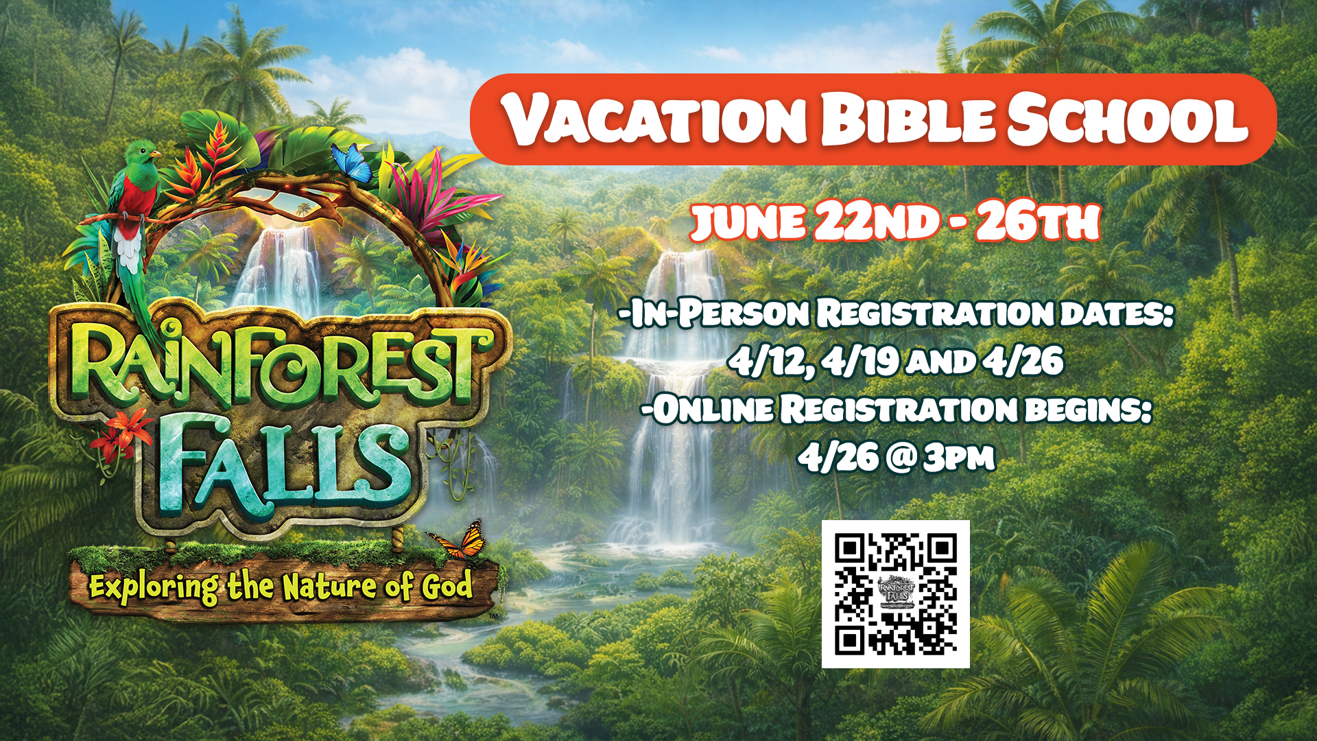 VBS Registration at Calvary