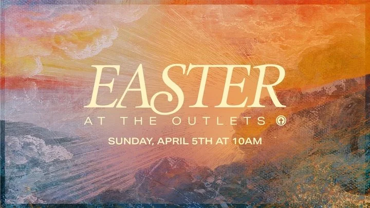 Easter service at the San Clemente Outlets, Sunday, April 5