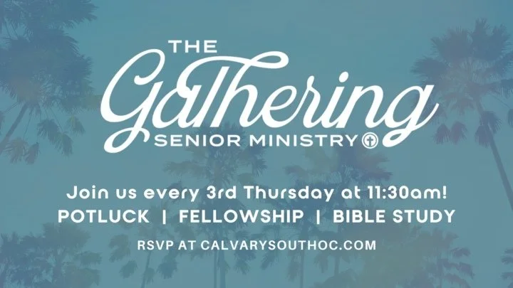 The gathering seniors ministry lunch