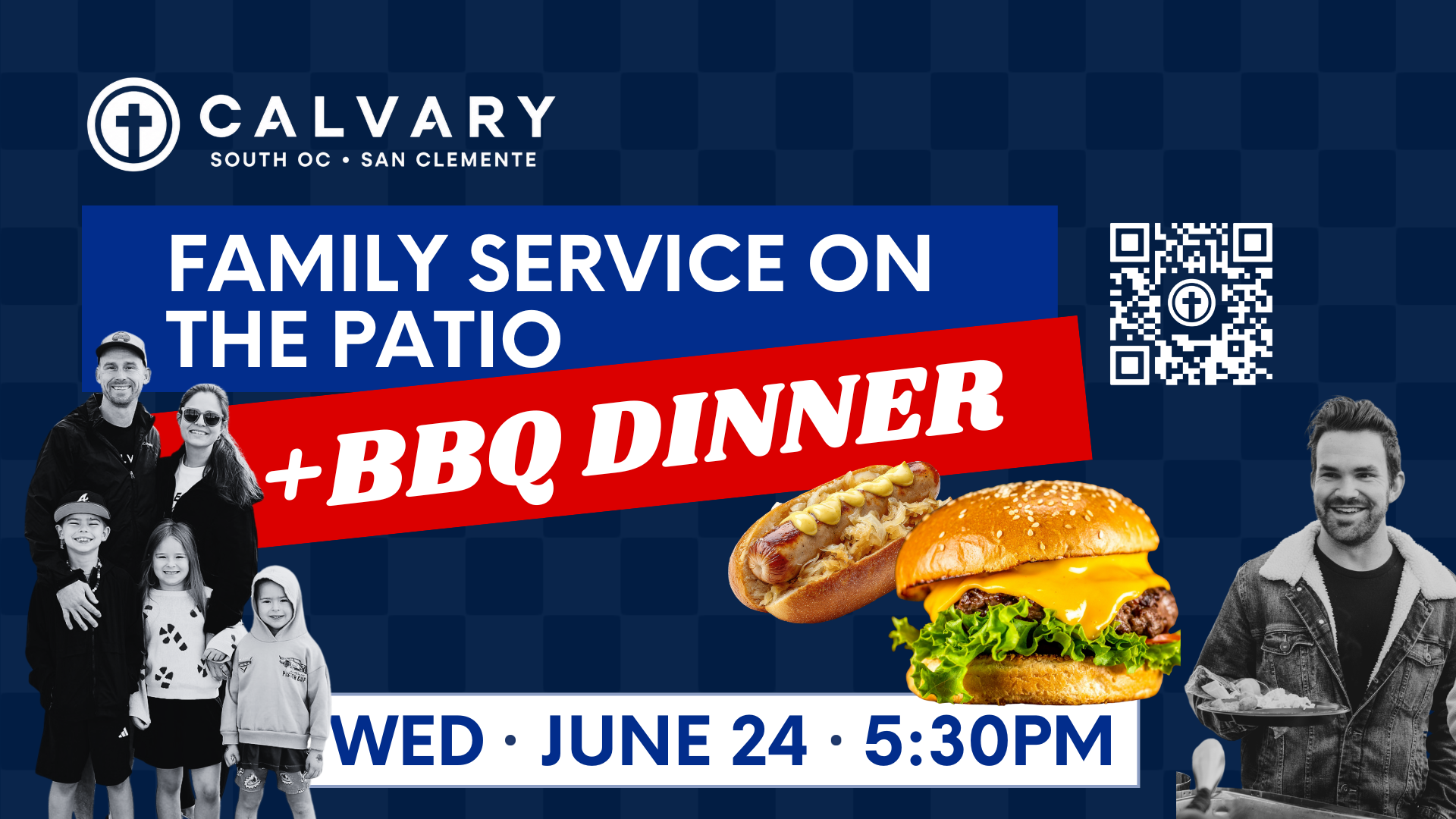 Family Night & BBQ in San Clemente, Calvary South OC