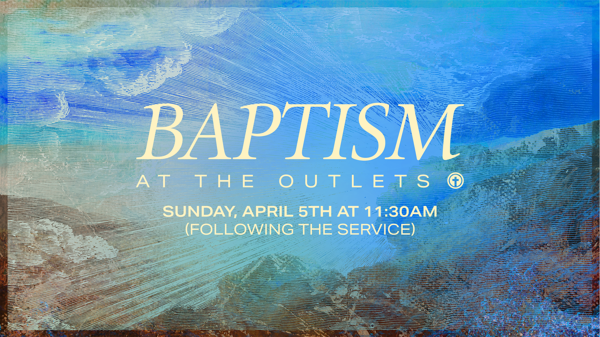 Baptism at the San Clemente Outlets for Easter 2026