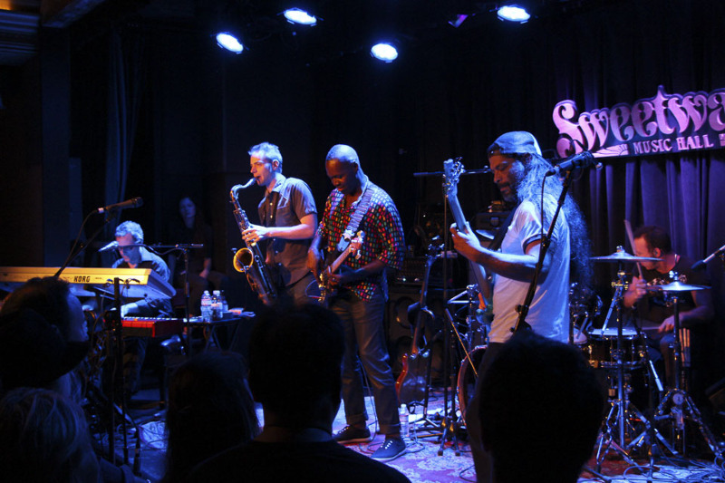 Playing with Armand Sable-Lecco, Stephen Perkins, Robert Trujillo and Eric Young