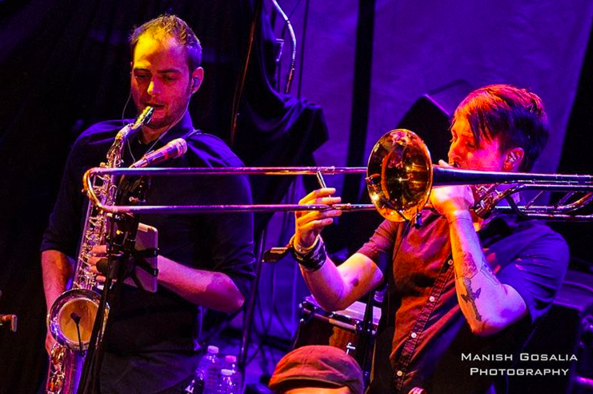 With The Family Crest at Bowery Ballroom on 3/24/16