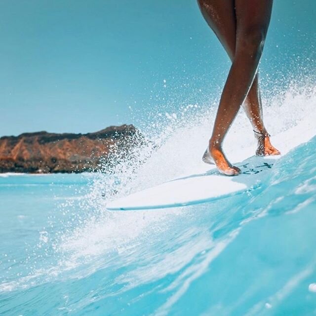 This is Summer.💦 Mahalo for the tag @kslco beautiful boards 🏄🏽&zwj;♀️ 📷 @tommypierucki #the96815 #waikiki #hawaii