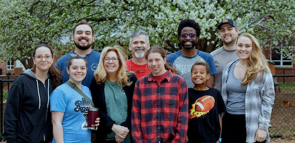 Group of Church Members