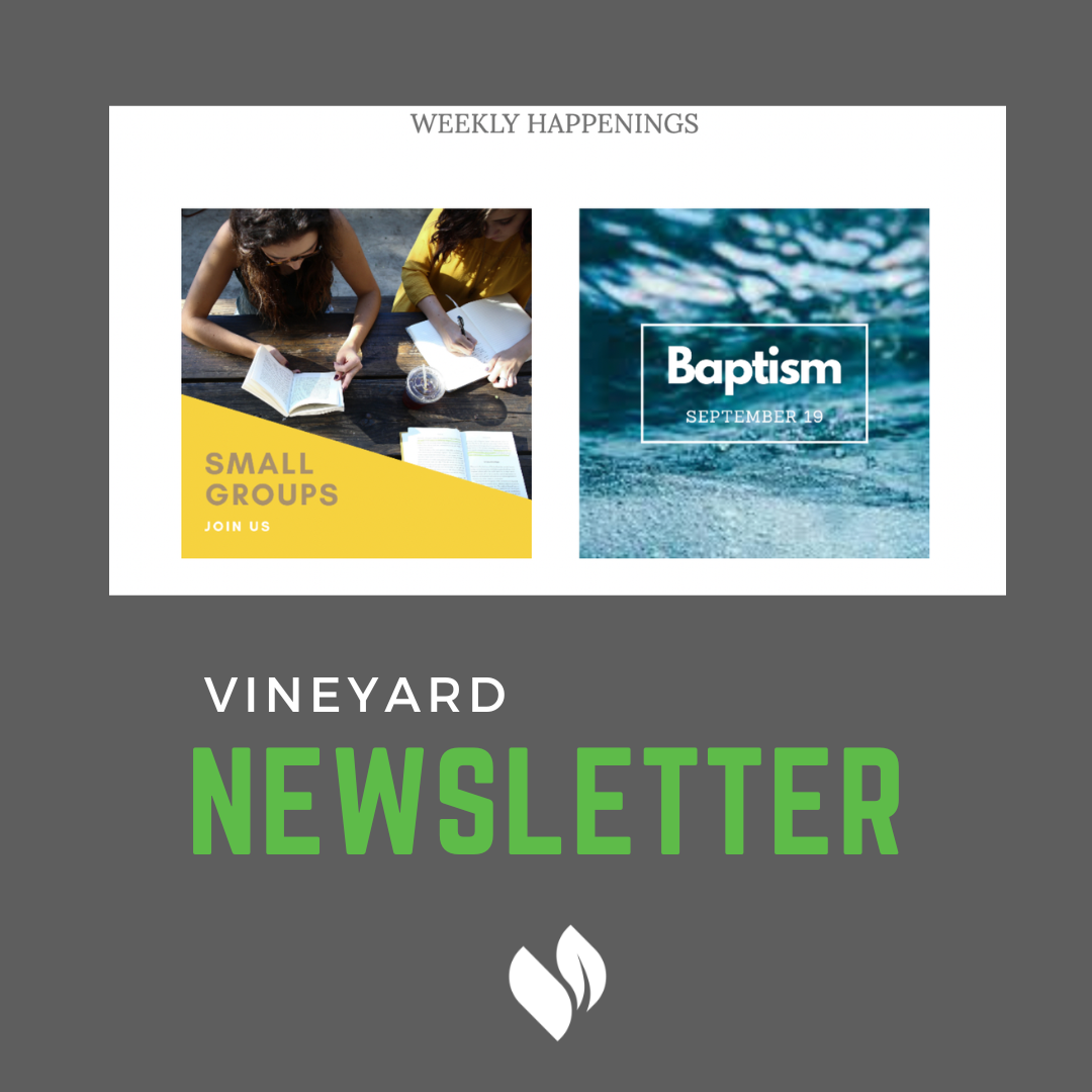 Weekly Happenings Newsletter