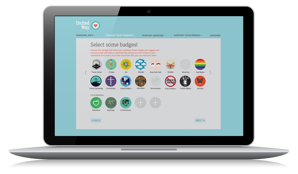 Setup: Choose Badges