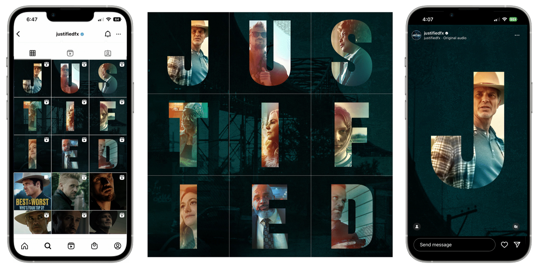 Justified City Primeval (FX) Social Media Campaign