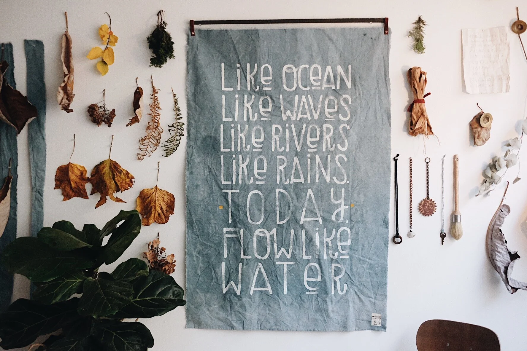 Fløøøw (Like Water) ::: Canvas Banner