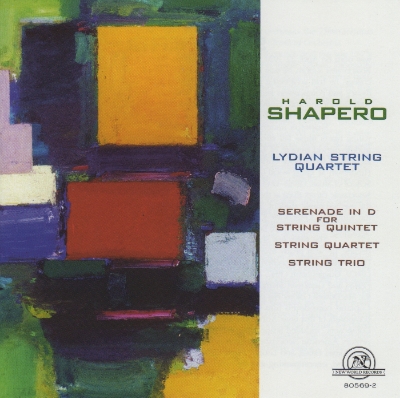 Harold Shapero: Chamber Works