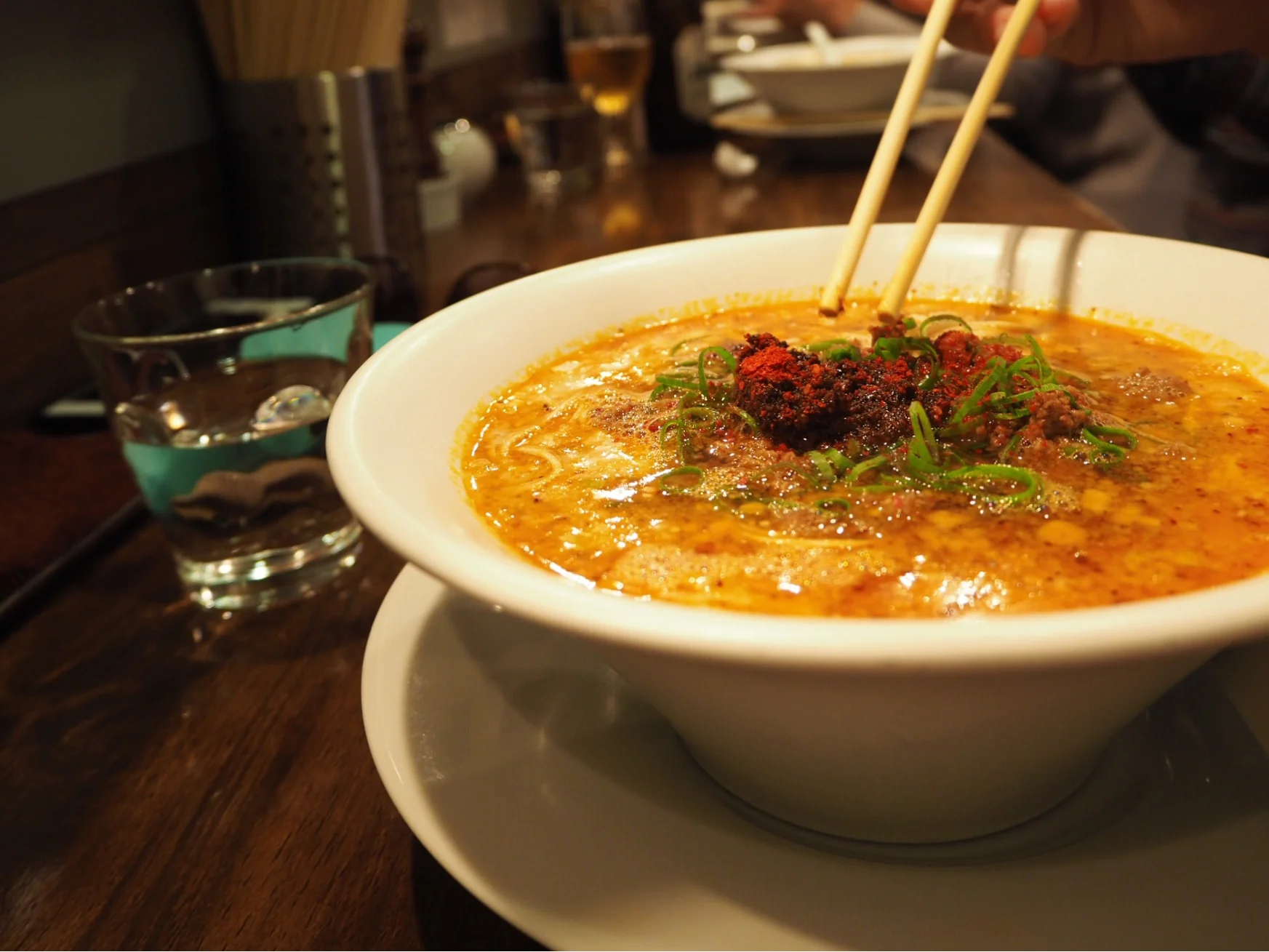 Spicy Dandan ramen at Nakiryu