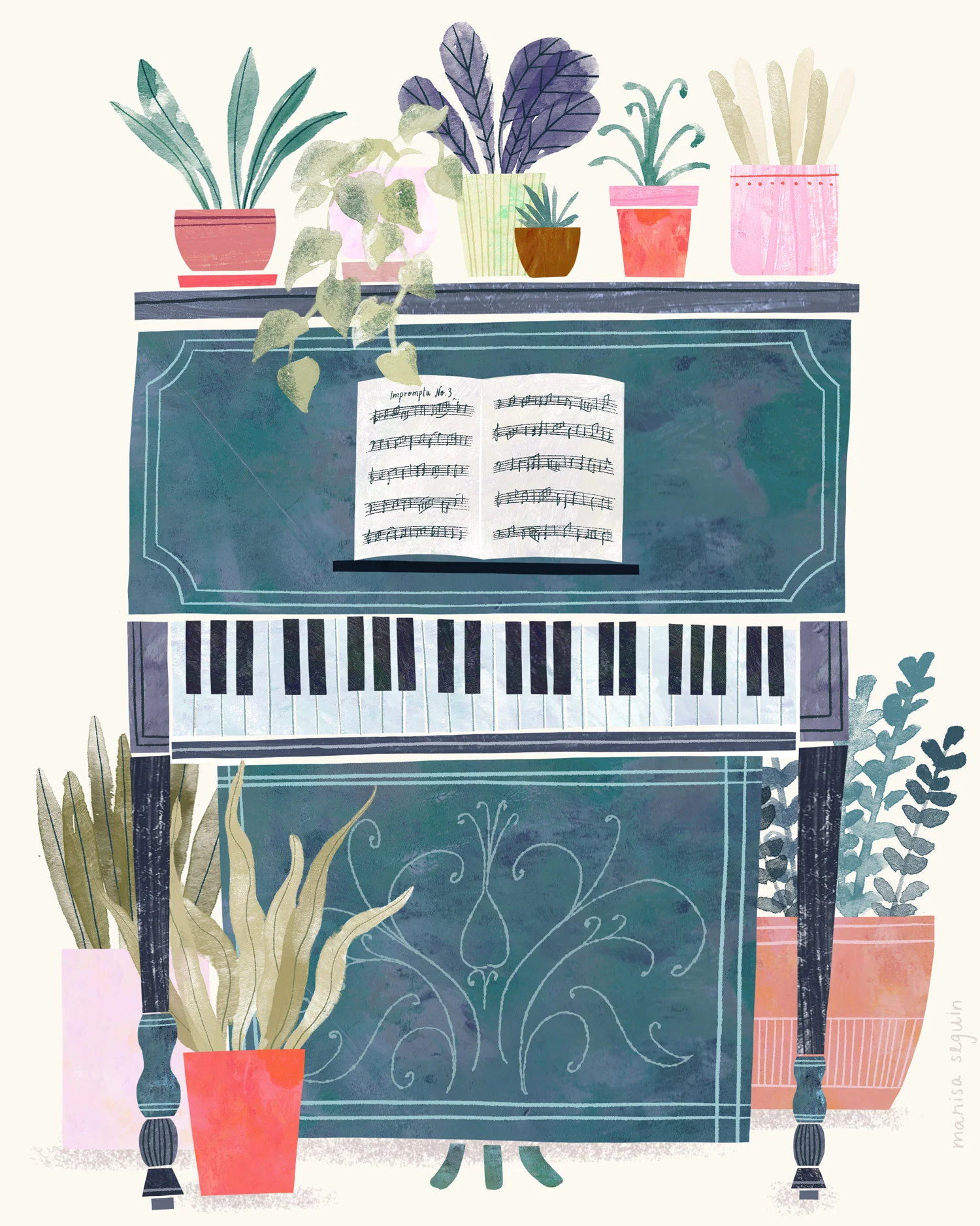  Illustration to accompany  this  playlist. 