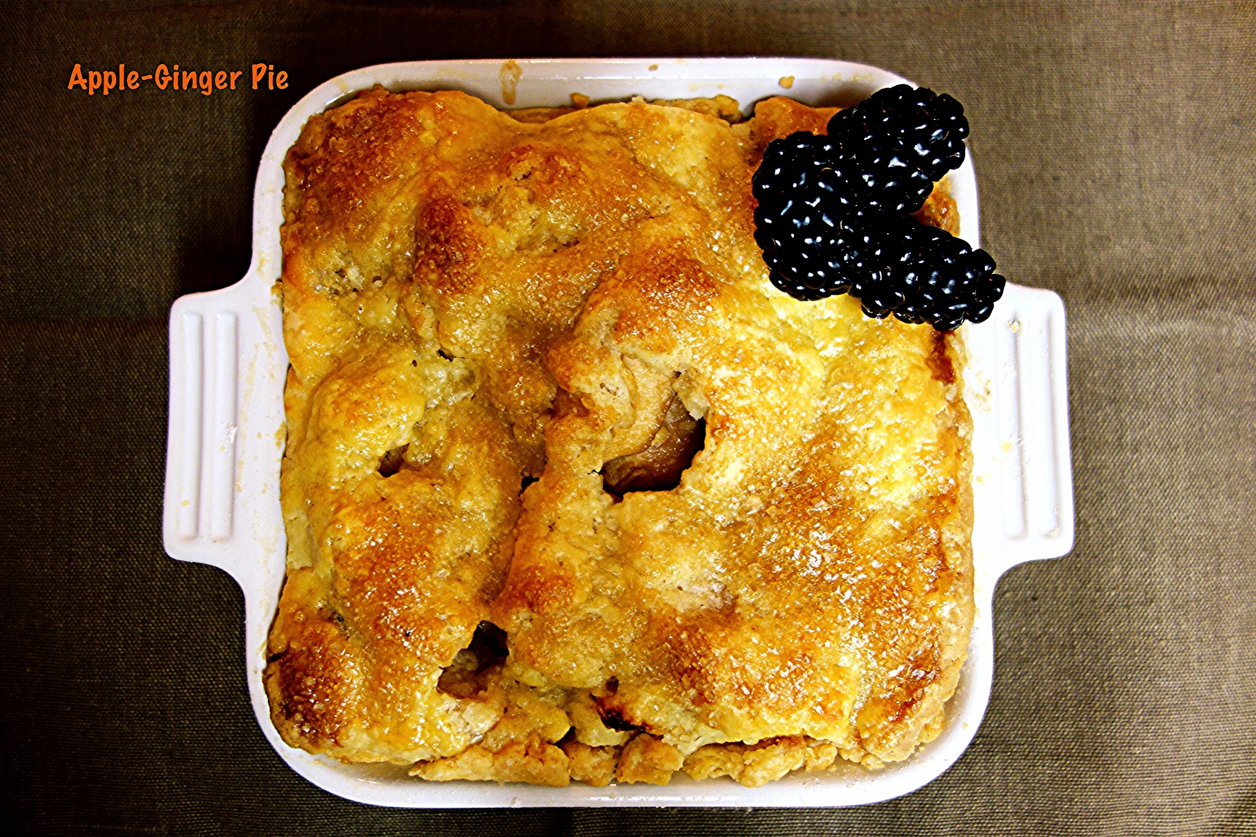 Very Gingery-Apple Pie
