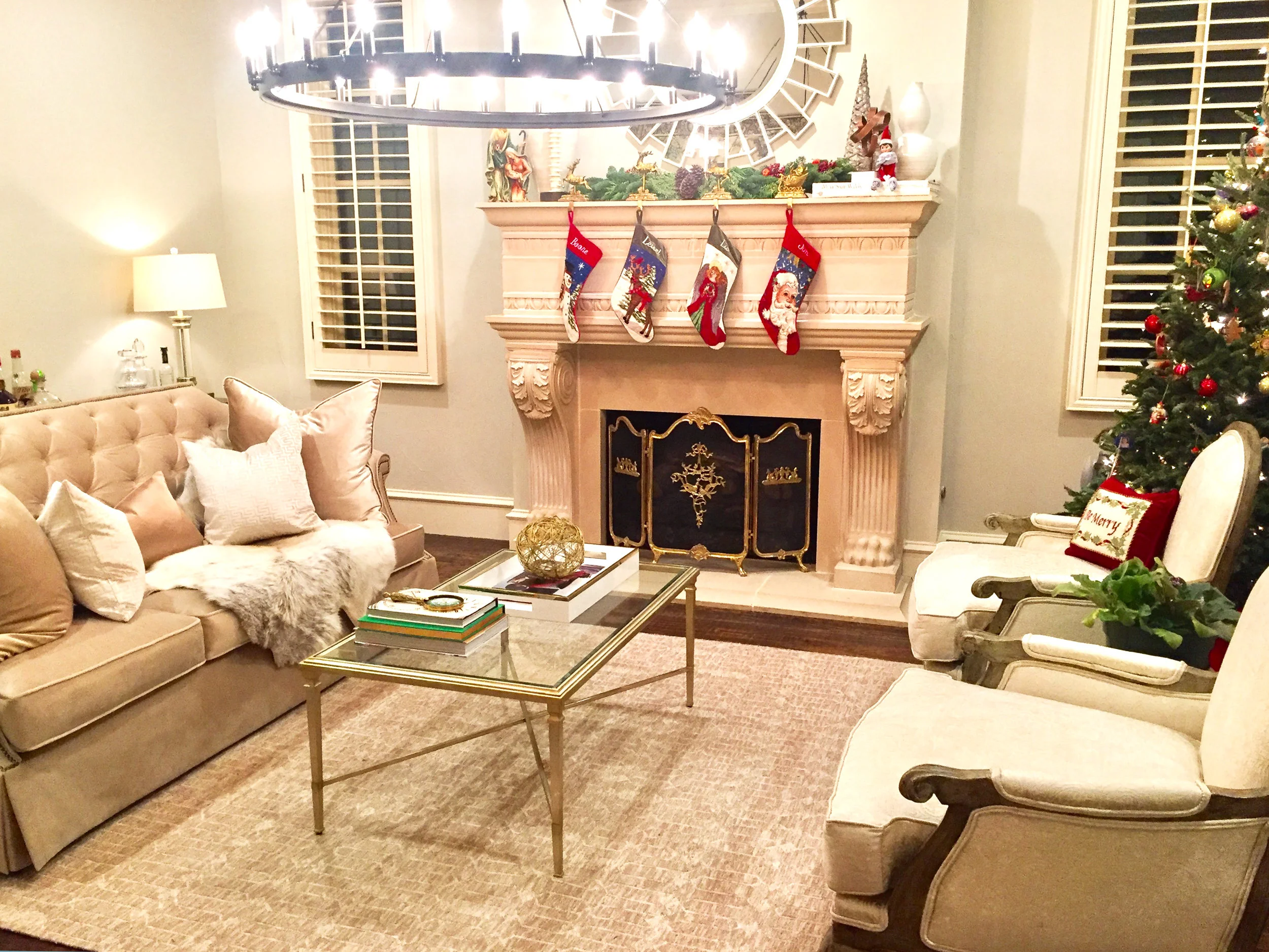 Feminine living room