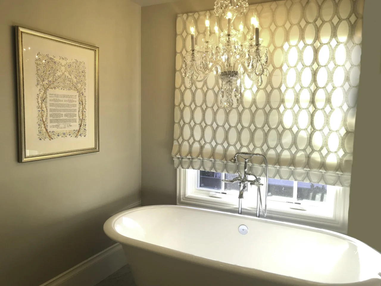 Gray bathroom