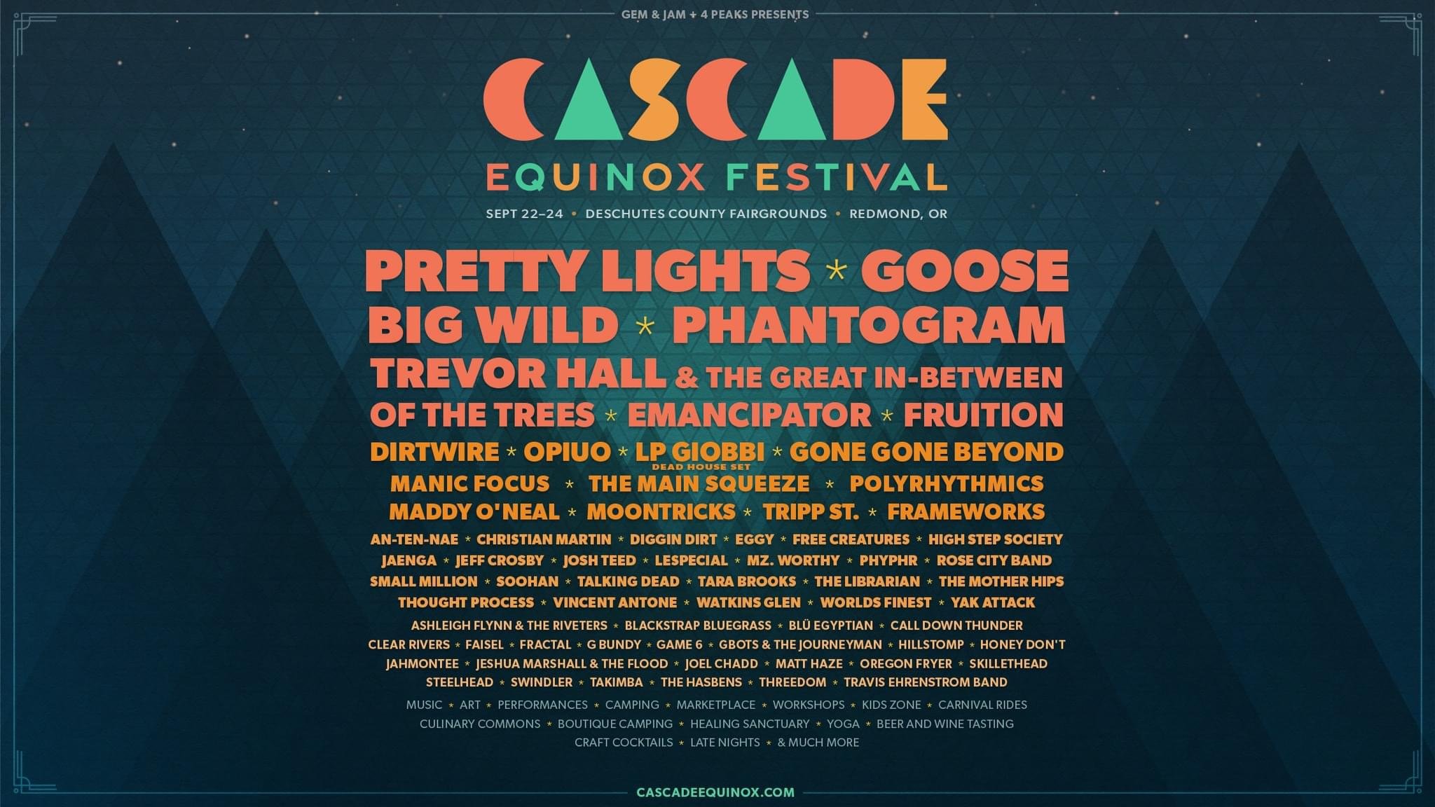 Cascade Equinox Festival 2023 in Redmond, OR — Live at the Armory