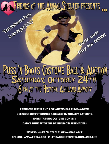 Puss ‘n Boots Costume Ball & Auction
