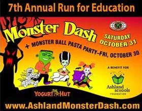 Monster Dash Pasta Dinner & Costume Contest!