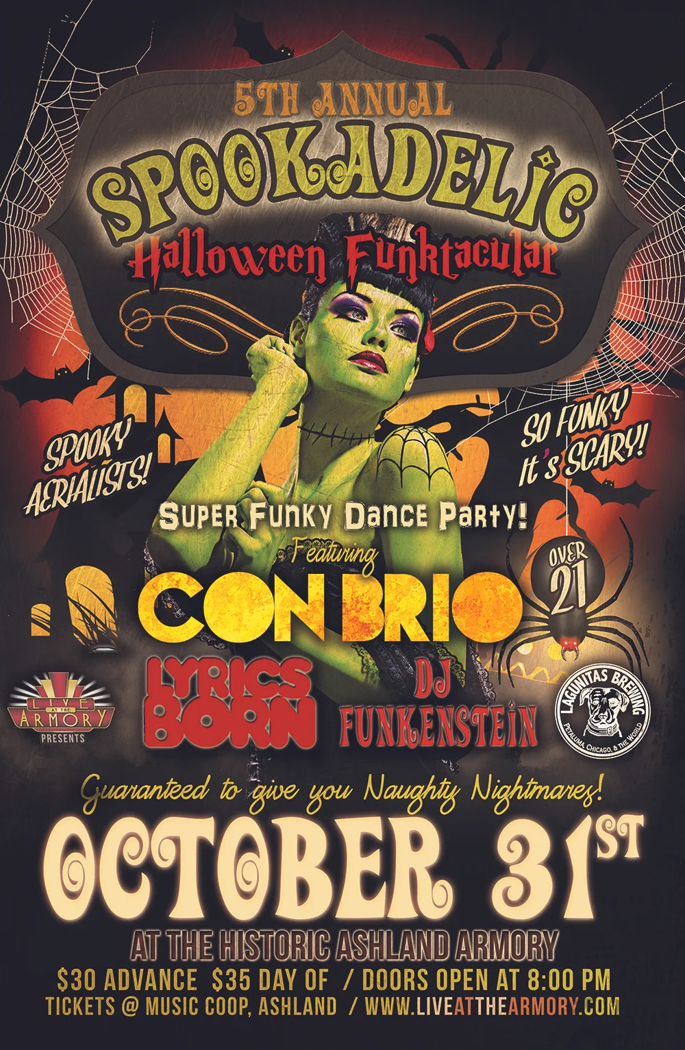 Spookadelic Halloween Funktacular 5!