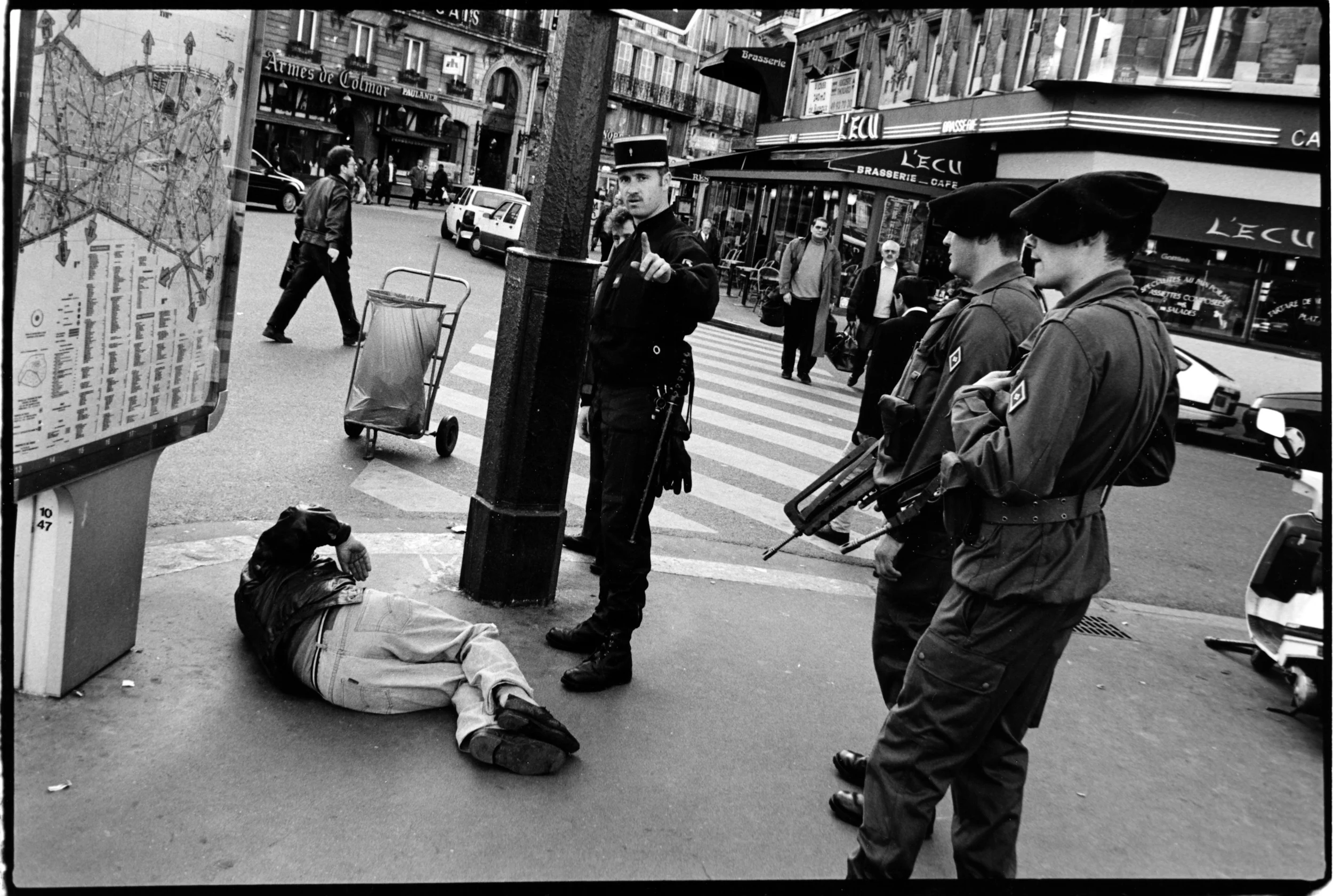 In front of Gare de l'Est, Paris