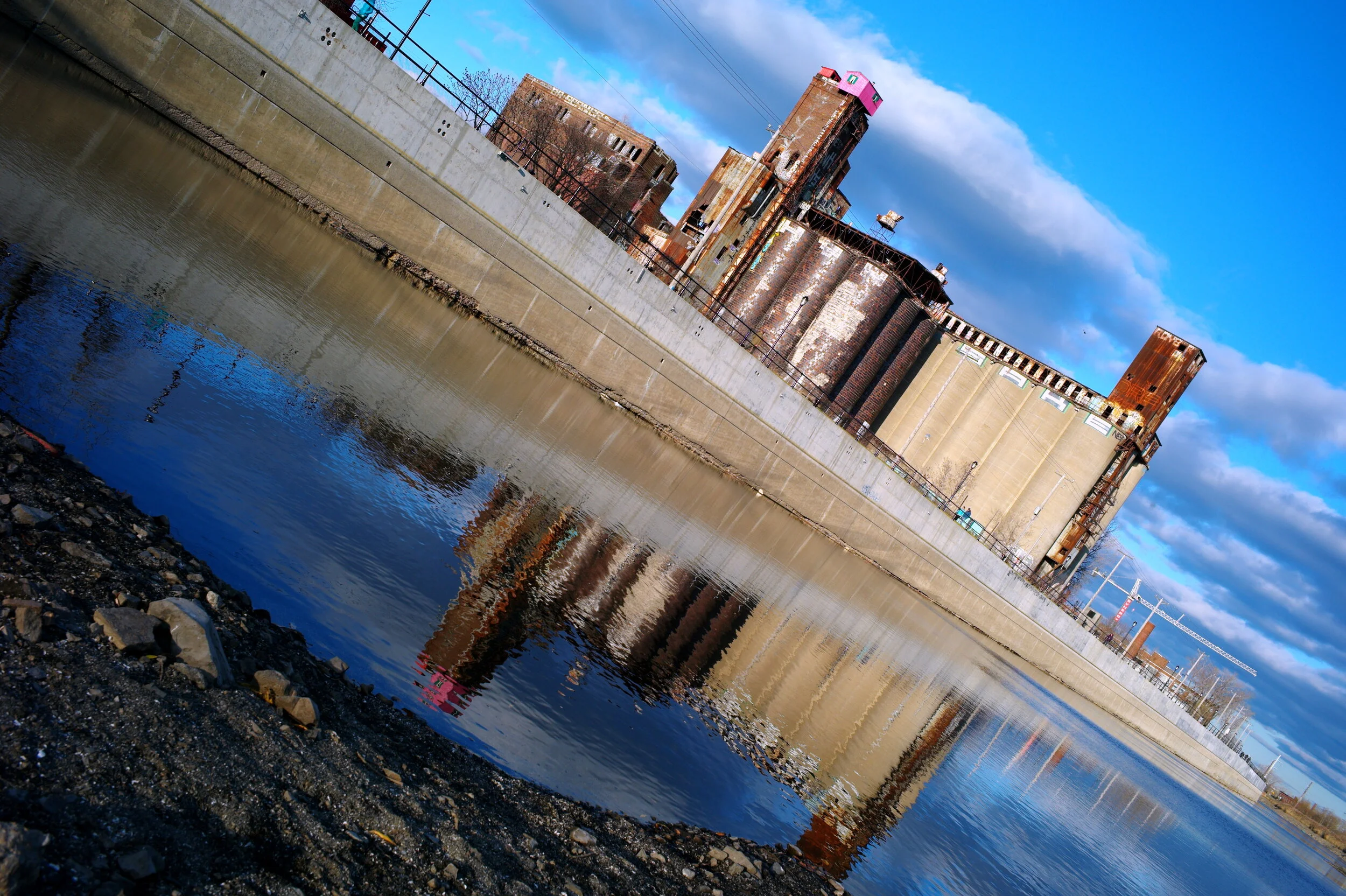 Canada Malting Plant (from Lachine canal), Montreal