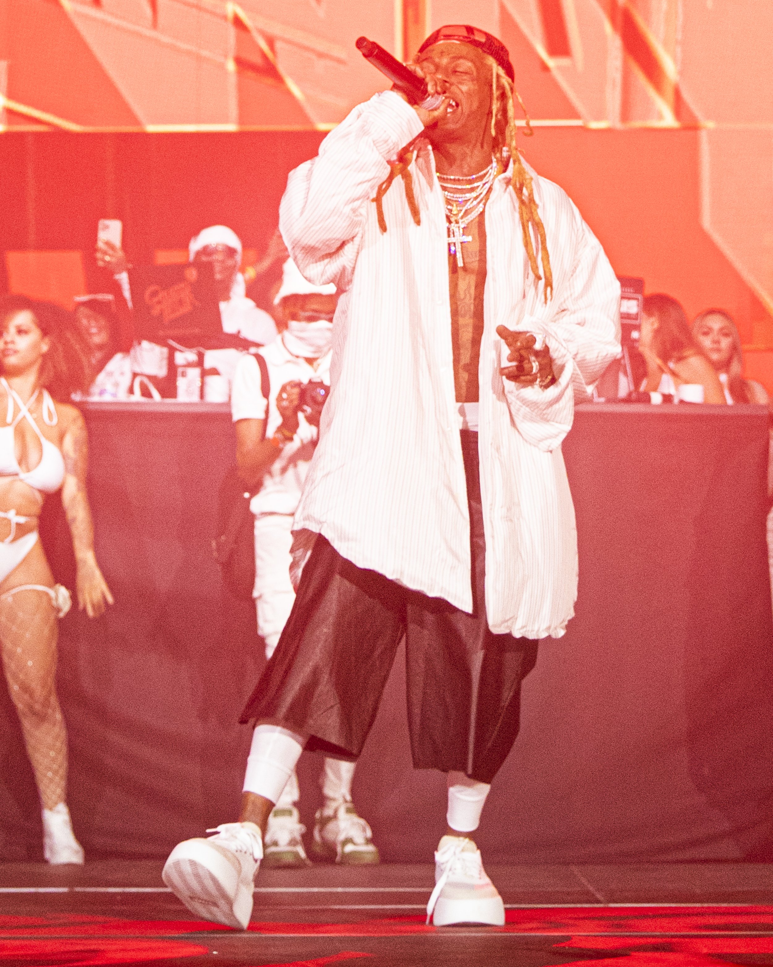 Lil Wayne and Von Miller -  The 18th Annual All White Attire Party -  PHOTO BY Mowgli Miles of Interracial Frineds-80.JPG