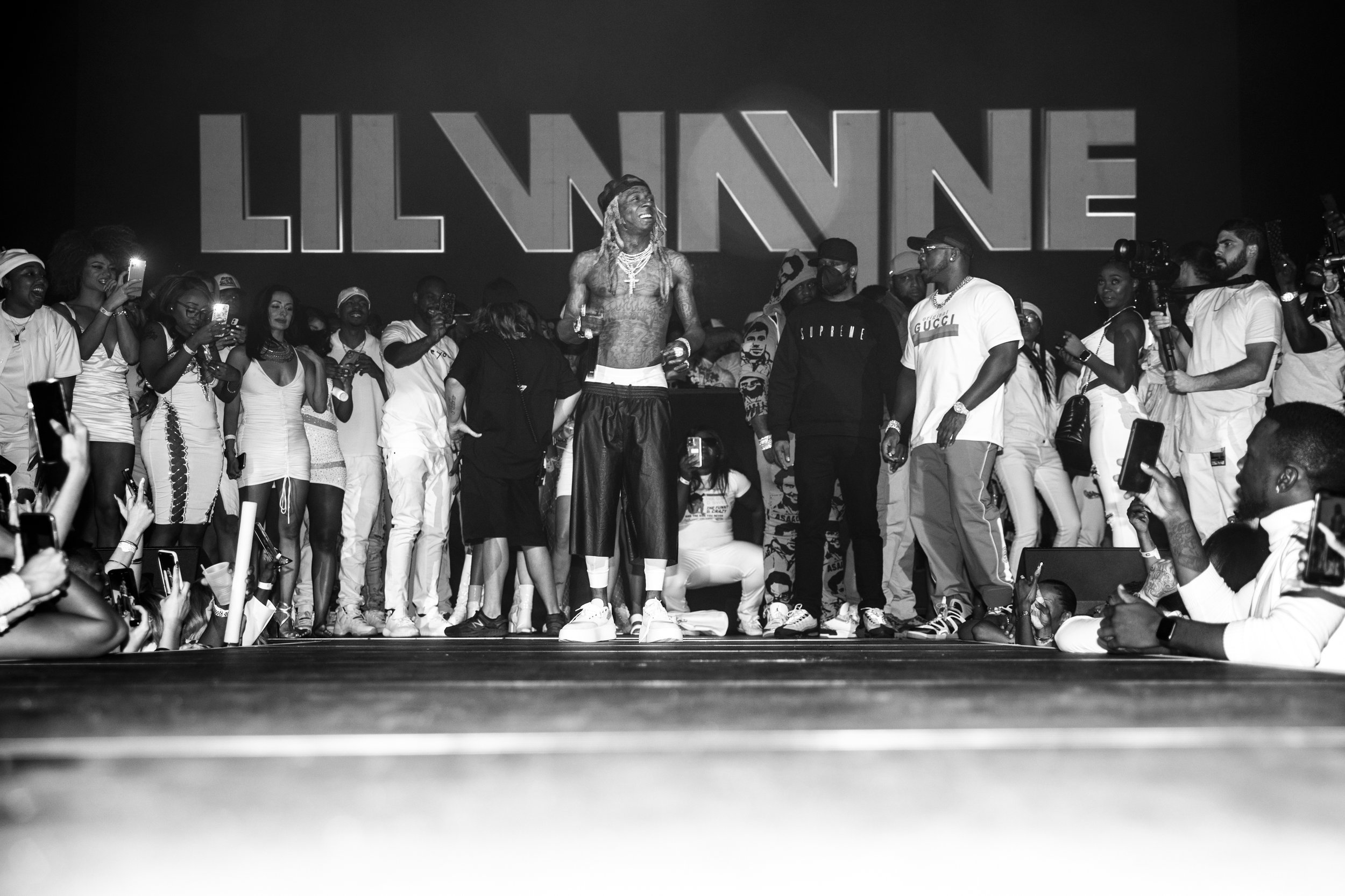 Lil Wayne and Von Miller -  The 18th Annual All White Attire Party -  PHOTO BY Mowgli Miles of Interracial Frineds-129.JPG