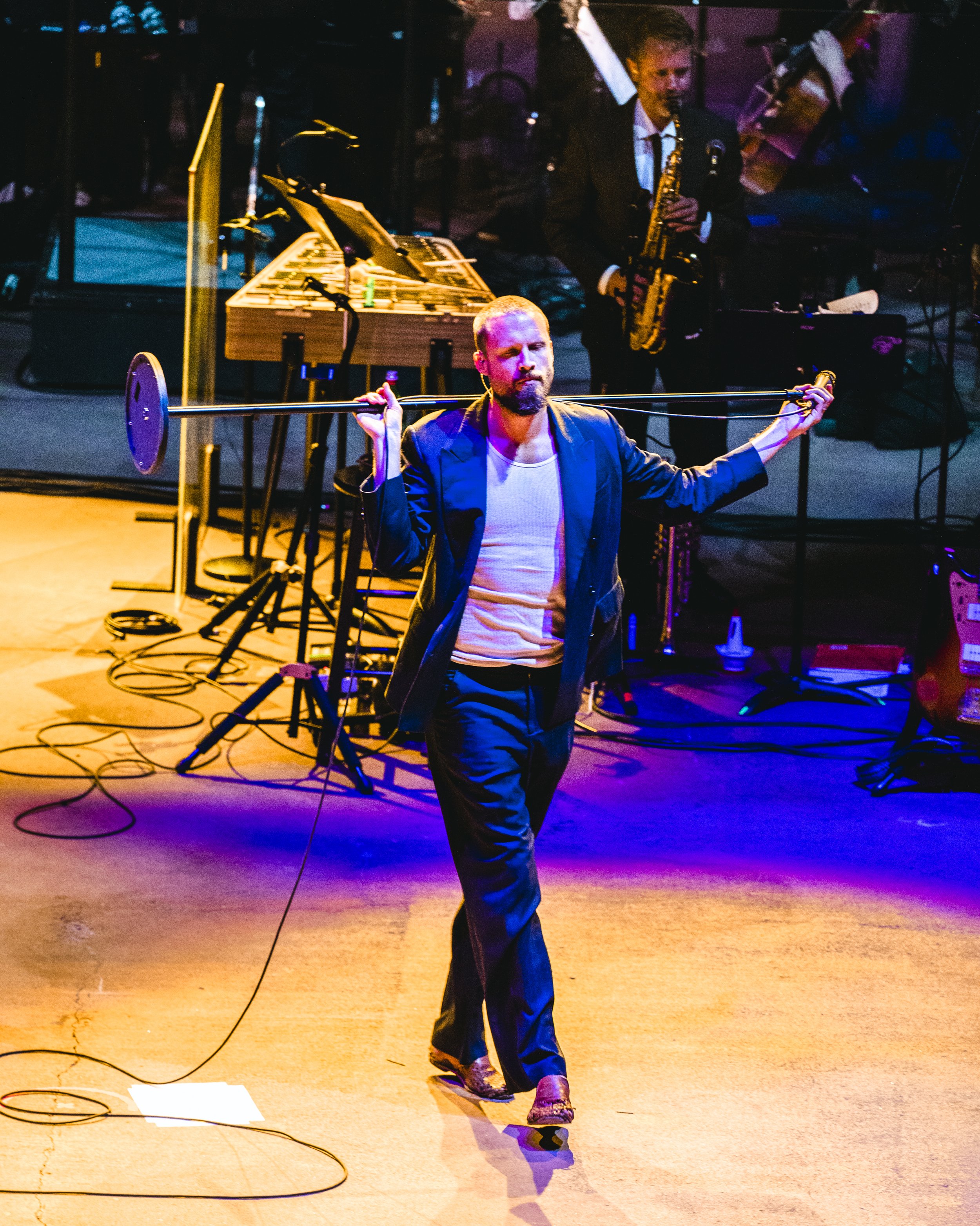 FATHER JOHN MISTY WITH THE COLORADO SYMPHONY - Red Rocks Amphitheatre - Morrison, Colorado - Sunday, July 31, 2022 - PHOTO BY Mowgli Miles of Interracial Friends-21.JPG